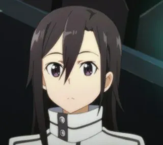 ✨ e601dd24 Kirigaya Suguha Sword Art Online Anime, Personage, Kirigaya Suguha, Suguha, Sword Art Online telegram sticker