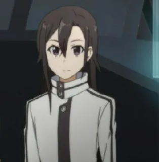 ✨ ec04db5b Kirigaya Suguha Sword Art Online Anime, Sword Art Online, Kirigaya Suguha, Personage, Avatar telegram sticker