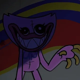 😱 a1af2849 Huggy Wuggy Poppy Playtime 恐怖, 可怕, 怪物, 电子游戏, 波比的游戏时间, 哈吉·沃吉 whatsapp sticker