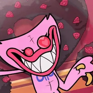 ❤️ dabdacbe Huggy Wuggy Poppy Playtime 卡通, 怪物, 游戏, Poppy Playtime, 抱抱怪, 恐怖 whatsapp sticker