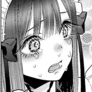 😭 bd44b281 Anime, Mangá, Lágrimas, Chorando, Emocional, Triste telegram sticker