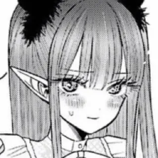 😓 e151cf2b Anime, Elfo, Desenho animado, Bonito, Mangá, Personagem telegram sticker