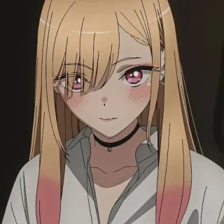 😌 ca1ef6ed Marin Kitagawa My Dress-Up Darling Anime, Gadis, Tersipu Malu, Lucu, Marin Kitagawa, My Dress-Up Darling whatsapp sticker