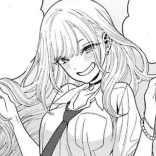 📀 17f09421 Аниме, Манга, Девушка, Школьная форма, Мило, Улыбка telegram sticker