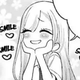 📀 3dbaafa7 SMILE
SMILE улыбка, аниме, манга, счастливый, милый, девушка telegram sticker