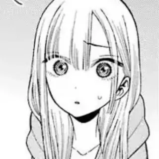 📀 4a1ce822 Аниме, Манга, Девушка, Мультфильм, Комикс telegram sticker