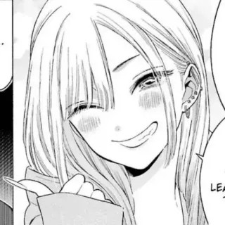 📀 7b50933e LEA Аниме, Манга, Женщина, Улыбается, Счастливая telegram sticker