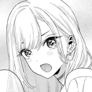 📀 7eeb665e Стиль аниме, Манга, Мультперсонаж, Портрет, Иллюстрация, Девушка, Женщина telegram sticker