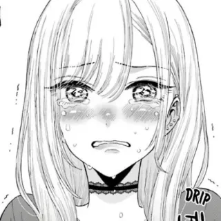 📀 7eec3855 DRIP Аниме, Манга, Девушка, Плачет, Эмоциональный, Грустный telegram sticker