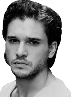😏 0412d2ca Jon Snow Game of Thrones Kit Harington, Ritratto, Attore, Game of Thrones, Jon Snow, Celebrità, Persona, Uomo whatsapp sticker
