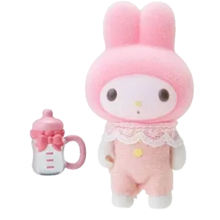 🌸 17648602 My Melody sanrio, kawaii, schattig, personage, speelgoed, roze, knuffel telegram sticker