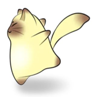 🐾 80e11cd3 chat, animal, mignon, animal de compagnie, siamois whatsapp sticker