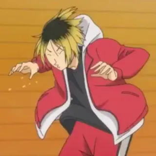 ❤️ 38962398 Kozume Kenma Haikyuu!! Anime, Haikyuu, Kenma, Kozume Kenma, Sticker, Mangá telegram sticker