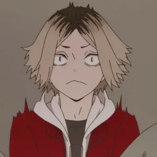 ❤️ 3f79f480 Kenma Kozume Haikyuu!! Anime, Haikyuu, Kenma, Kozume, Personagem, Adesivo telegram sticker