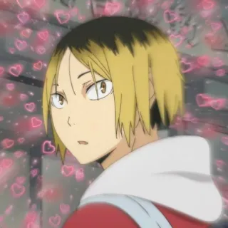 ❤️ 78b4495c Kenma Kozume Haikyuu!! Anime, Kenma, Haikyuu, Kozume, Nekomata telegram sticker