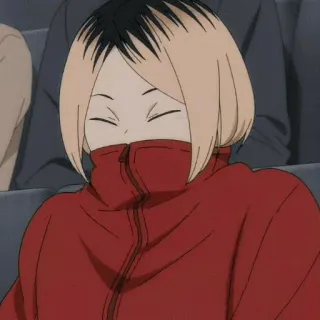 ❤️ 9862b7cc Kozume Kenma Haikyuu!! Anime, Haikyuu, Kozume Kenma, Kenma, Esporte, Vôlei telegram sticker