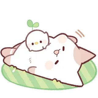 Котёнок Неккоро 2 @Nyasticks telegram stickers