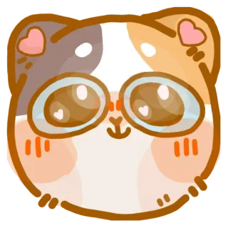 ☺️ 610c244f 卡哇伊, 可爱, 动物, 卡通, 萌, 贴纸, 猫, 宠物 telegram sticker