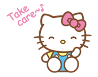🌟 e25f3747 Hello Kitty Hello beautiful lucu, kartun, kucing kecil, Sanrio, kucing telegram sticker