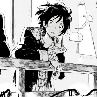 🌼 213e2055 Anime, Manga, Ragazzo, Schizzo, Personaggio telegram sticker