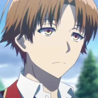 🏫 552f91ef Ayanokoji Kiyotaka Classroom of the Elite 动漫, 角色, 欢迎来到实力至上主义的教室, 绫小路清隆, 清隆 telegram sticker