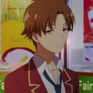 Kiyotaka Ayanokouji || @Shrlck_hlms telegram stickers