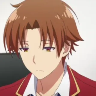 🏫 9fe79b0a Ayanokoji Kiyotaka Classroom of the Elite 动漫, 欢迎来到实力至上主义的教室, 绫小路, 清隆 telegram sticker