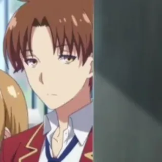 🏫 bba7c4b2 Ayanokoji Kiyotaka Classroom of the Elite 动漫, 欢迎来到实力至上主义的教室, 绫小路, 教室 telegram sticker