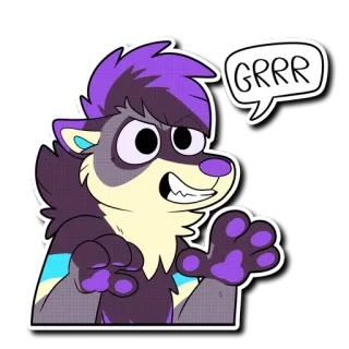 Kizma Husky! (@Kizma) whatsapp stickers