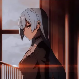 😒 a1025dac アニメ, 女性, キャラクター, イラスト whatsapp sticker