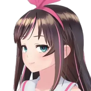 😏 4cd60eb2 Kizuna AI อนิเมะ, VTuber, ผู้หญิง, คาวาอิ, น่ารัก telegram sticker