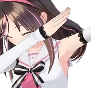 👋 9408ffcf Kizuna AI สาวอนิเมะ, Kizuna AI, ยูทูปเบอร์เสมือน, Vtuber, คาวาอี้, อนิเมะ, การ์ตูน telegram sticker