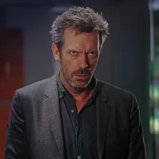 🗿 33d53d69 Gregory House House Fernsehserie, Arzt, Arztdrama, Porträt, Hugh Laurie telegram sticker