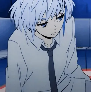 📍 80ec3062 Khun Aguero Agnis Tower of God Anime, Tower of God, Khun, Khun Aguero Agnis, Cheveux Bleus, Garçon Anime telegram sticker