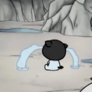 🧦 eb19ee71 Cartoon, Hond, Huilend, Verdrietig, Water, Dier telegram sticker