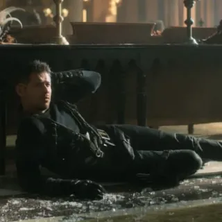 😕 38118832 Diego Hargreeves The Umbrella Academy Diego Hargreeves, The Umbrella Academy, Karakter, Superhero, Netflix, Hiburan whatsapp sticker