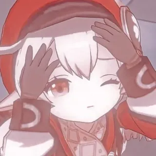 😕 7e6baeea Klee Genshin Impact Klee, Genshin Impact, anime, personaje de videojuego, lindo, dibujos animados telegram sticker