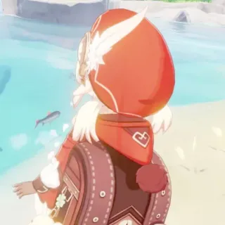 💗 12d7f853 Klee Genshin Impact Klee, Genshin Impact, Video game, Anime, Karakter, Merah telegram sticker