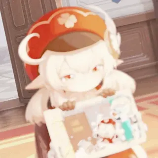 💗 2d4d8f47 Klee Genshin Impact Klee, Genshin Impact, Anime, Video game, Karakter telegram sticker