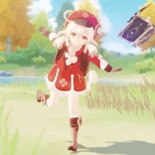 💗 9f1273b8 Klee Genshin Impact Klee, Genshin Impact, anime, game, karakter, imut, kawaii telegram sticker