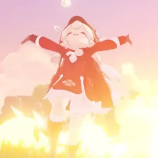 💗 a4b3d776 Klee Genshin Impact Klee, Genshin Impact, video game, karakter, imut, anime telegram sticker