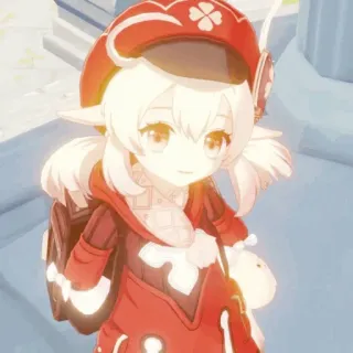 💗 a90a1cfe Klee Genshin Impact Klee, Genshin Impact, Anime, Video game, Lucu, Merah, Karakter telegram sticker