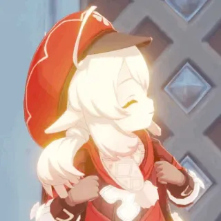 💗 b0635117 Klee Genshin Impact klee, genshin impact, permainan video, gaya anime, imut telegram sticker