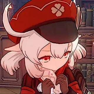 🦋 cd5375fa Klee Genshin Impact klee, genshin impact, anime, charakter, spiel telegram sticker