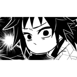 😵 47628650 Giyu Tomioka Demon Slayer anime, manga, demon slayer, giyu tomioka whatsapp sticker