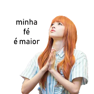 🙏 6ce8cd09 Minha fé é maior fede, speranza, religione, preghiera whatsapp sticker