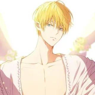 🌟 c4281607 อนิเมะ, มังงะ, ตัวละคร, ผู้ชาย, ผมบลอนด์, ตาสีฟ้า telegram sticker