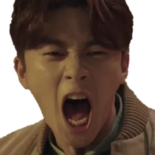 😵 df82e173 화남, 소리 지르다, 비명, 얼굴, 표정 telegram sticker