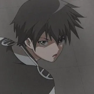 🐾 64cea10f anime, manga, boy, teen, serious, character telegram sticker