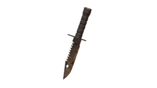 🌟 f00253fa mes, wapen, lemmet telegram sticker